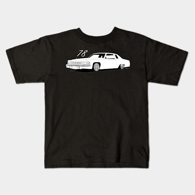 78 Cadillac Kids T-Shirt by ThornyroseShop